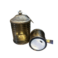Set 2 Lanterns LED Green