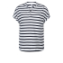 Top Marit Navy White