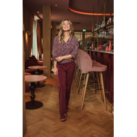 Travel Blouse Lisanne Bordeaux