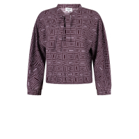 Travel Blouse Lisanne Bordeaux