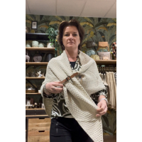 Big Triangle Scarf Lot Off white