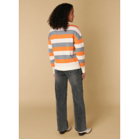 Jersey orange/grey and off white Rika