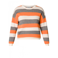 Jersey orange/grey and off white Rika