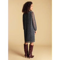 Dress Angela Silver Sparkle