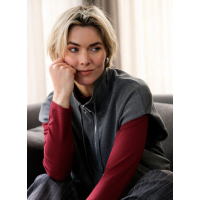 Dark red longsleeve Annelies