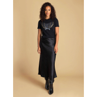 Skirt Asmea Black Satin