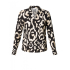 Blouse black/off white print Rianna