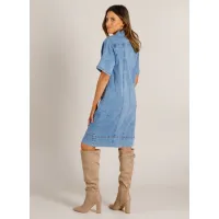 Denim Dress Vicky Blue