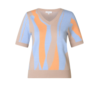 Top Vilou Blue Orange