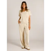 Sweater short sleeve Vienna Beige