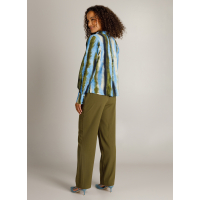 Blouse Huda Blue and Green