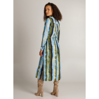 Maxi Dress Hiltje Blue and Green