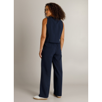Pants Heels Navy Blue