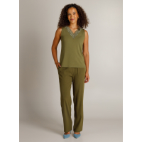 Top Olive Green Hilja