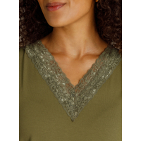 Top Olive Green Hilja