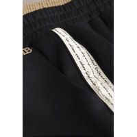 Pants Mandy Black with white stripe