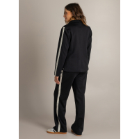 Pants Mandy Black with white stripe