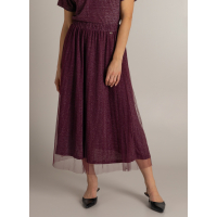 Skirt Mirja Dark Red Glitter