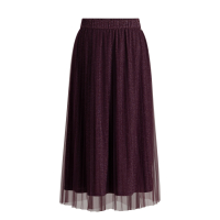 Skirt Mirja Dark Red Glitter