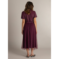 Skirt Mirja Dark Red Glitter
