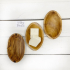 Bowl wood Oval