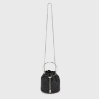 Strass Bucket Handbag Black