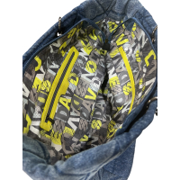 Denim Shopper Silver