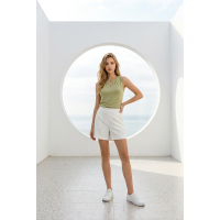 Short Carice White