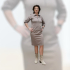 Dress Vera Taupe 