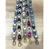 Leather bag/phone strap small 2 cm