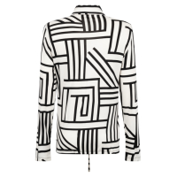 Blouse Tanja Black & White print