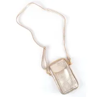 Metallic Small (phone) bag Gold