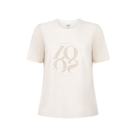 Travel T shirt Britt Ivory 