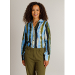 Blouse Huda Blue and Green