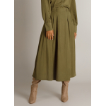 Maxi Skirt Olive Green Harleen 