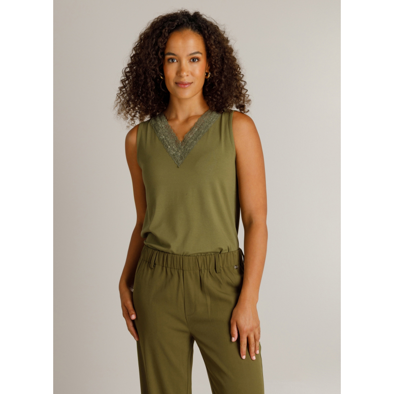 Top Olive Green Hilja