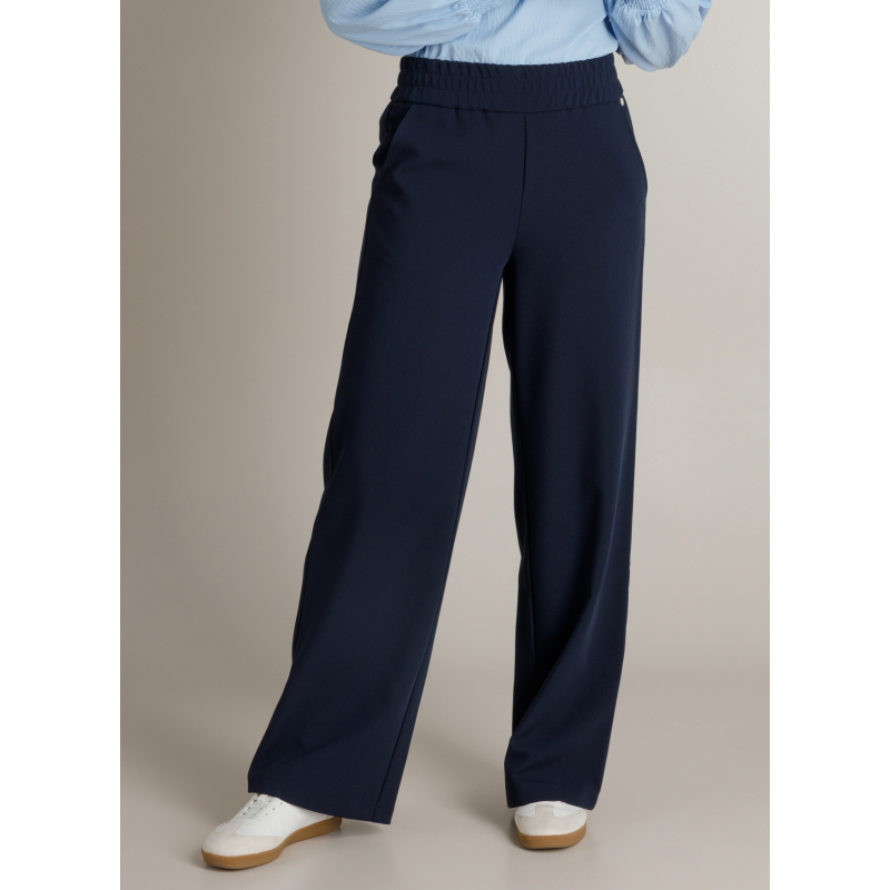 Pants Heels Navy Blue