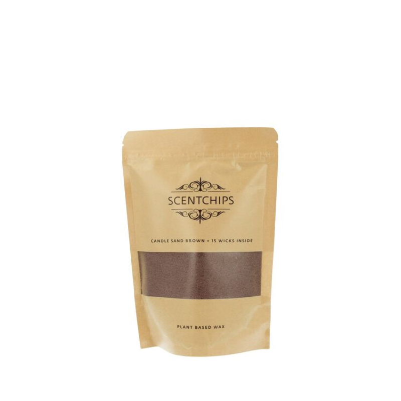 Scent Chips Candle Sand Brown 250 gr