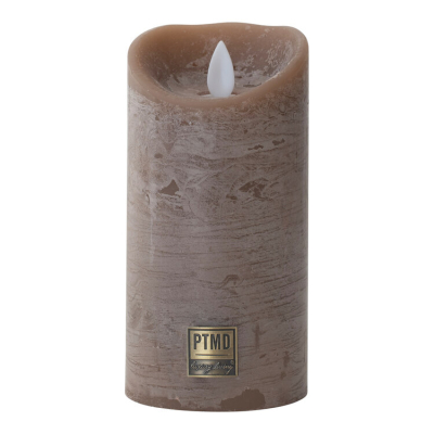 LED Candle PTMD Brown M