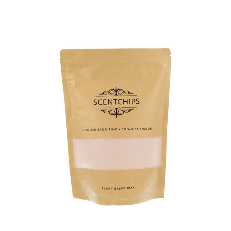 Scent Chips Candle Sand Pink 500 gr
