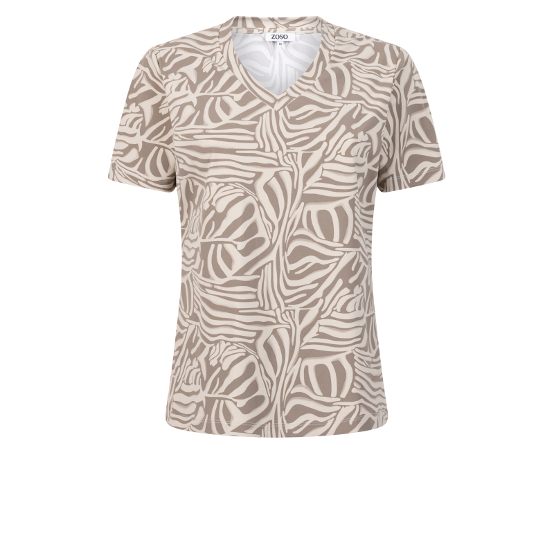 Travel top Vivian Taupe/Sand