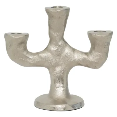 Urban Nature Candle Holder Silver