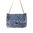 Denim Shoulder bag Gold