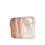 Metallic Small (phone) bag Gold