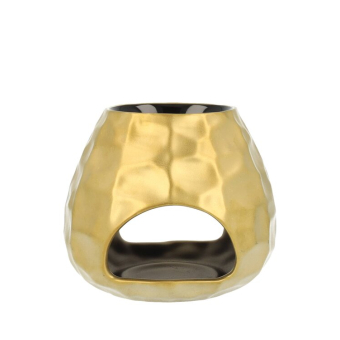 Scent Chips Wax Burner Chisseled Small Gold 