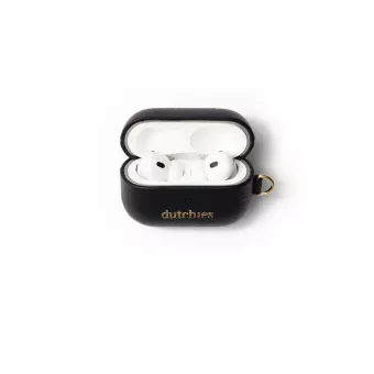 Leather AirPods Case Black