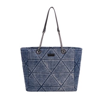 Denim Shopper Silver