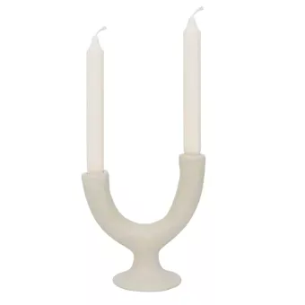 Urban Nature Candle Holder White