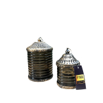 Set 2 Lanterns LED Green