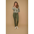 Travel pants Amber green